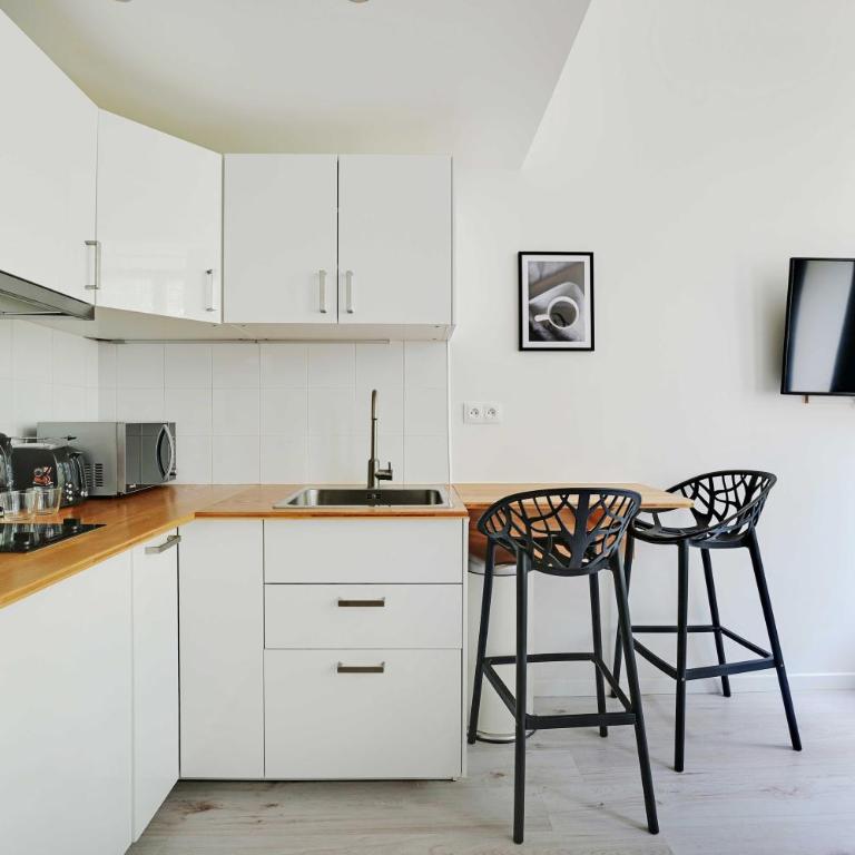Pleasant idyllic studio - 2P- Tolbiac - Place d'Italie - Appartement - 3