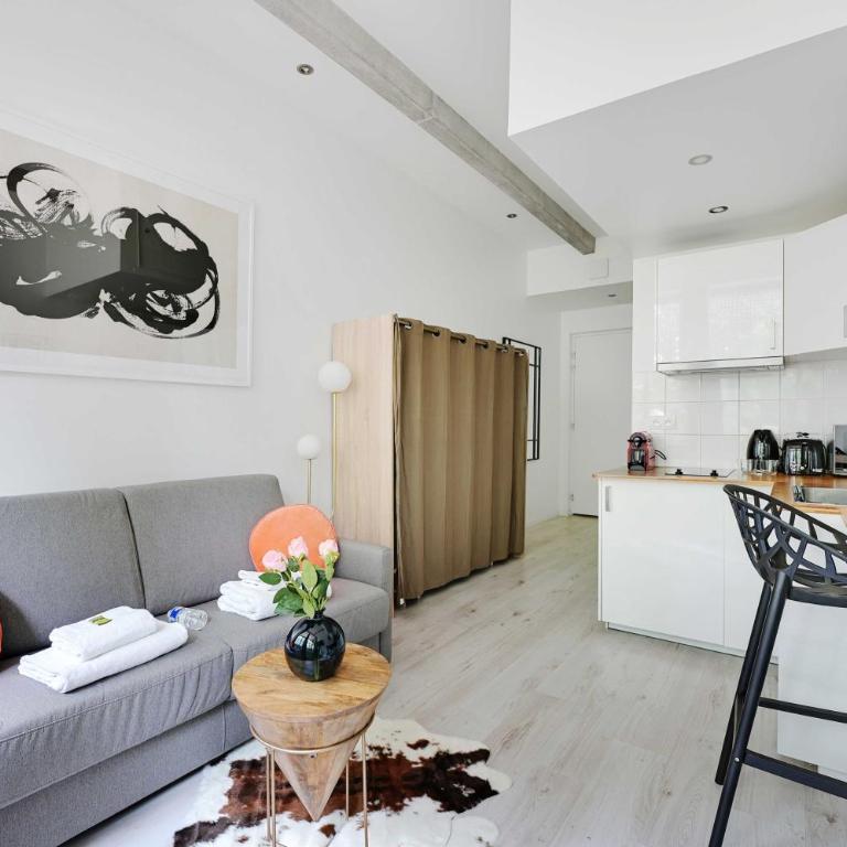 Pleasant idyllic studio - 2P- Tolbiac - Place d'Italie - Appartement - 6