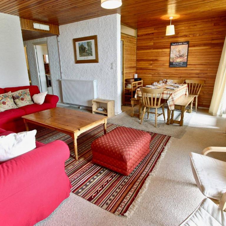 Appartement 3* au pied des pistes, balcon sud, 2 chambres - Apartment mit 2 Schlafzimmern - 4