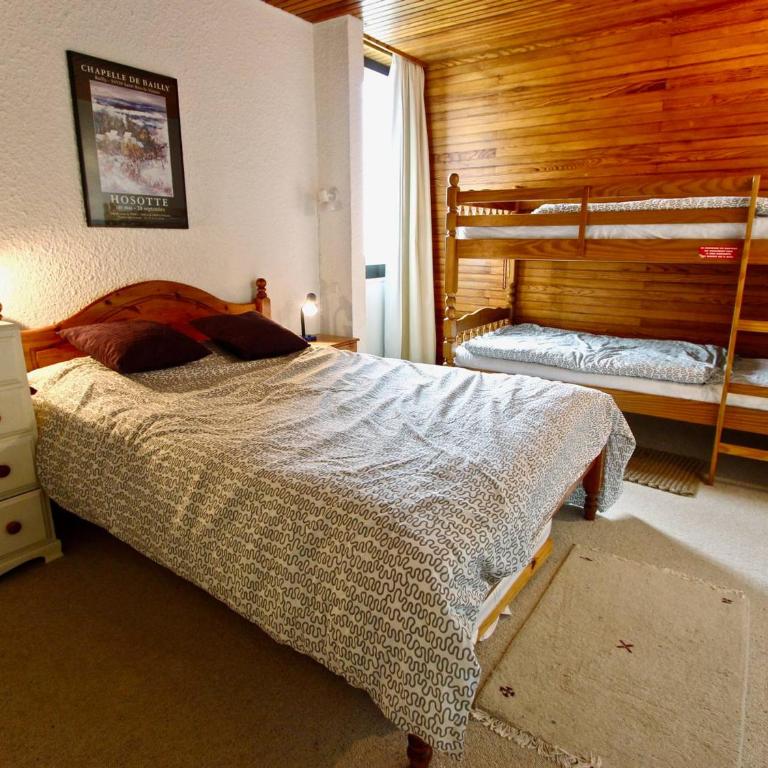 Appartement 3* au pied des pistes, balcon sud, 2 chambres - Apartment mit 2 Schlafzimmern - 6