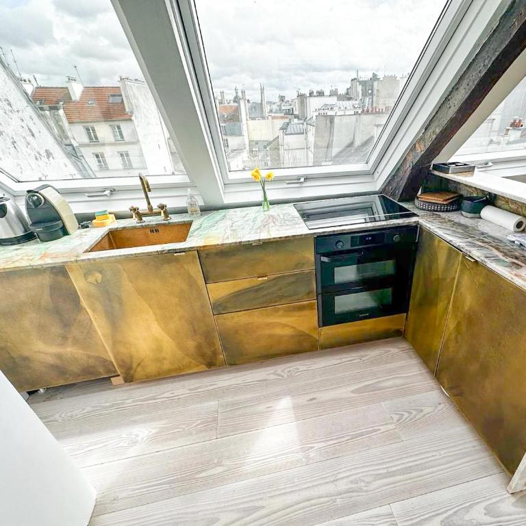 Penthouse with Terrasse and view on Eiffel tower - Three-Bedroom Apartment - 5