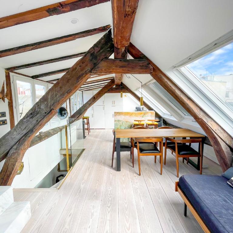 Penthouse with Terrasse and view on Eiffel tower - Three-Bedroom Apartment - 3