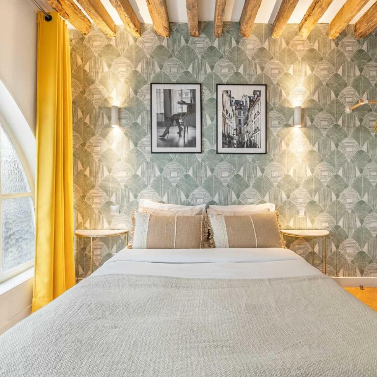 Historical apartment in the heart of Paris -7 - Studio - 6