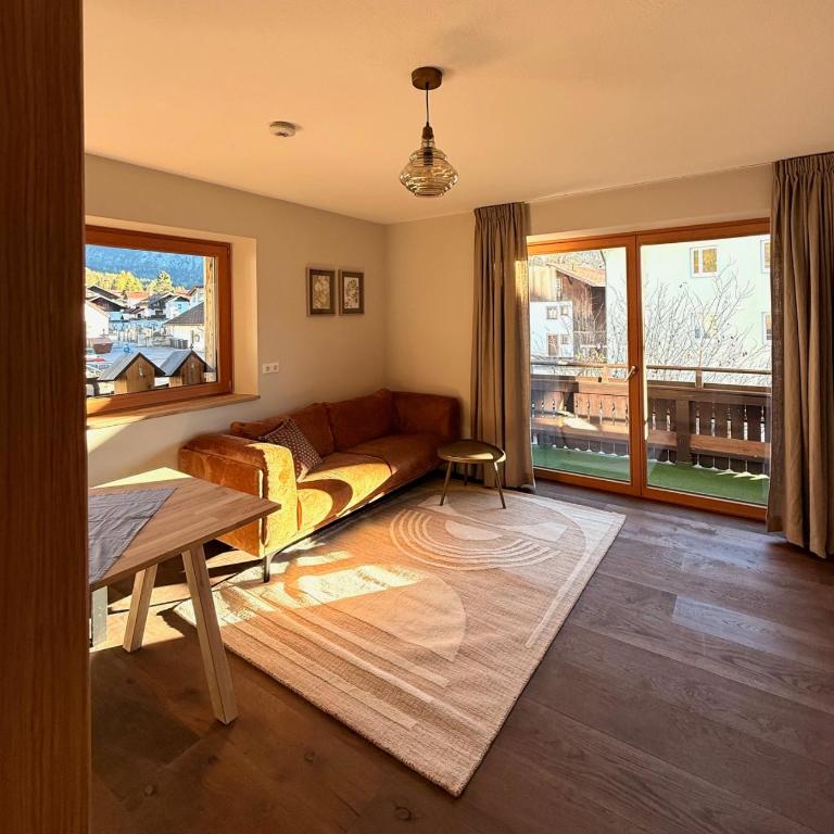 Chic lodge-apartments - Apartment mit 1 Schlafzimmer, Balkon und Bergblick - 6
