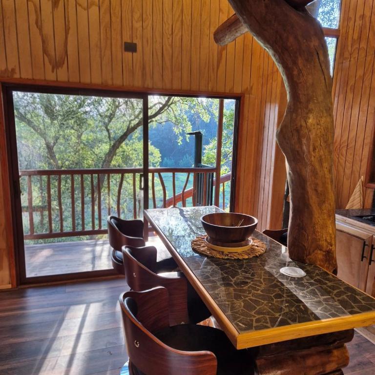 Casa de árbol Quillón - Two-Bedroom Chalet - 6
