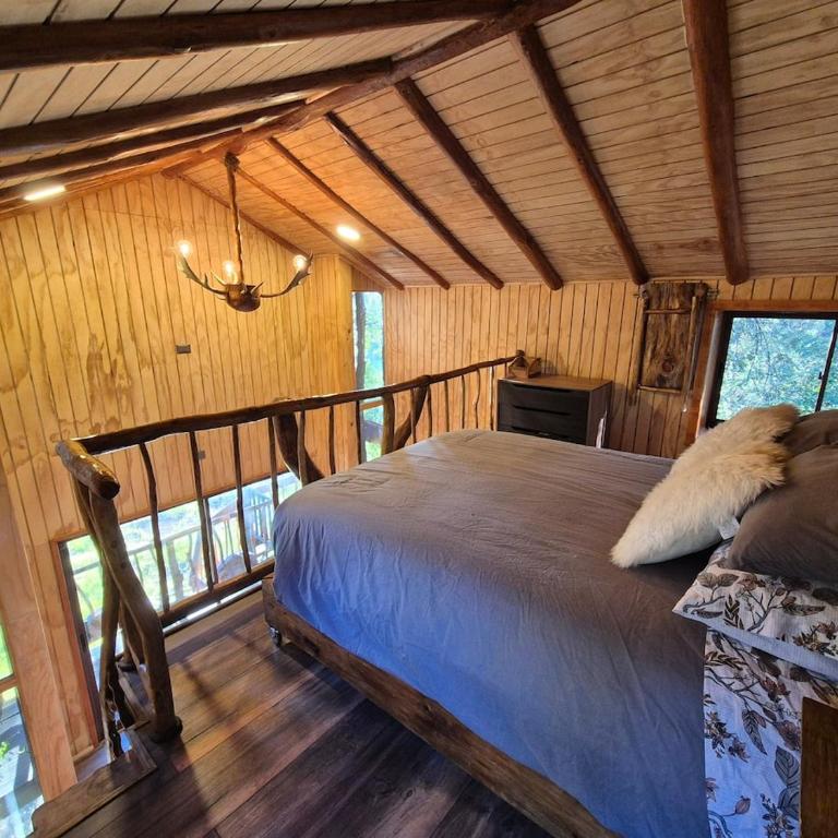 Casa de árbol Quillón - Two-Bedroom Chalet - 9