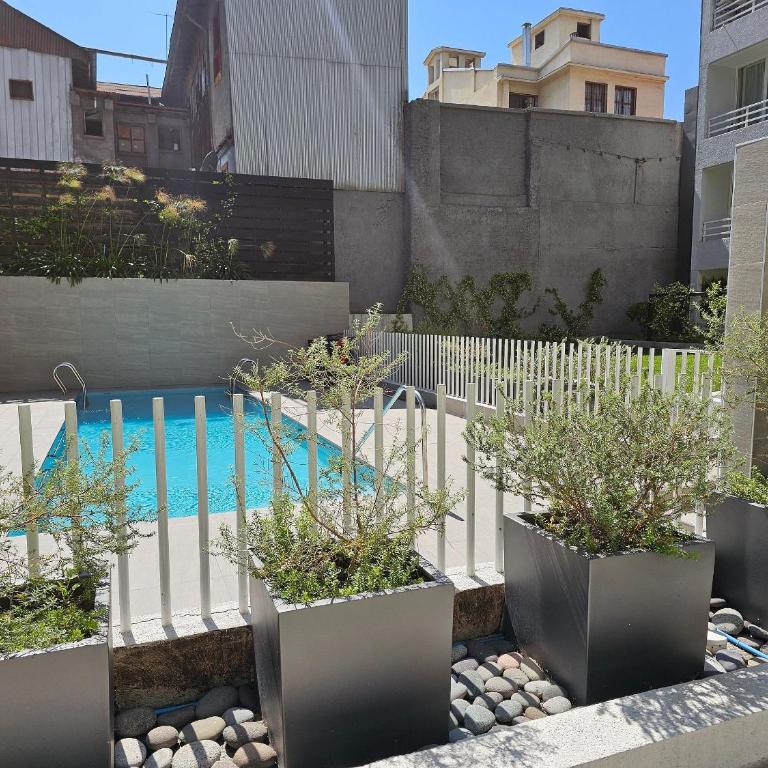 Fully equipped executive apartment in Tocornal with pool - Apartment with Balcony - 29
