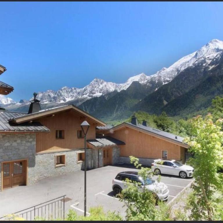 Appartement esprit chalet, proche remontées avec garage - Appartement 2 Chambres avec Vue sur la Montagne - 40