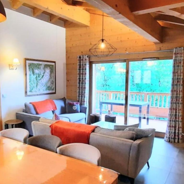 Appartement esprit chalet, proche remontées avec garage - Appartement 2 Chambres avec Vue sur la Montagne - 9