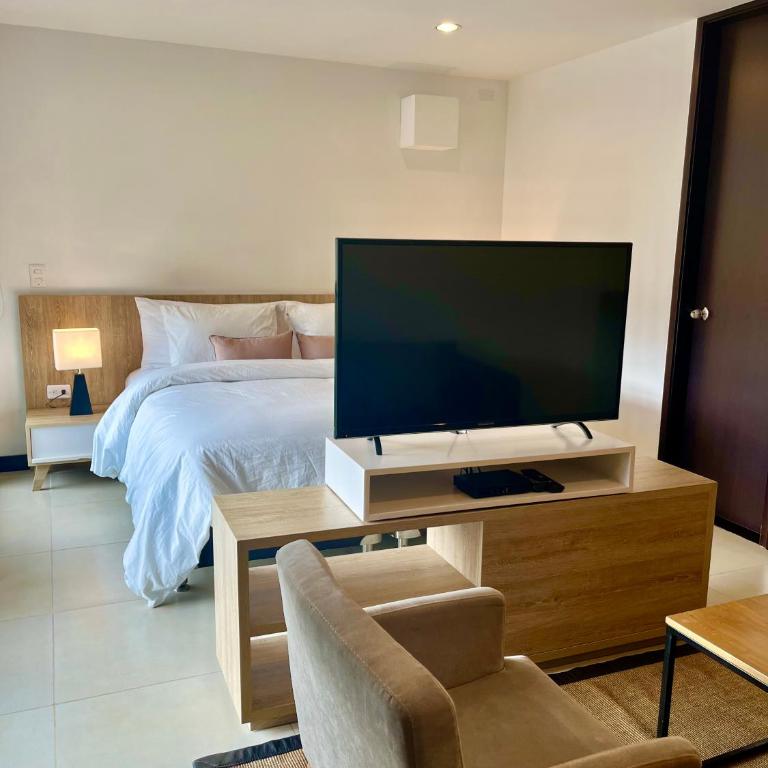 Hotel Rioverde-Suite localizada a 5 minutos del aeropuerto Internacional - Apartamento con vistas al jardín - 2