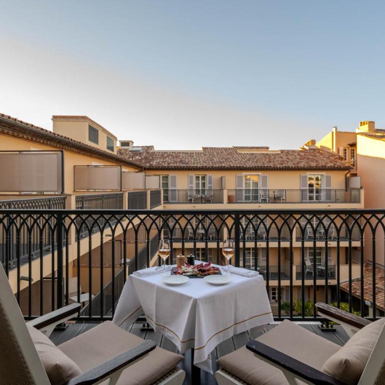 Hôtel de Paris Saint-Tropez - Chambre Double ou Lits Jumeaux avec Terrasse - 2