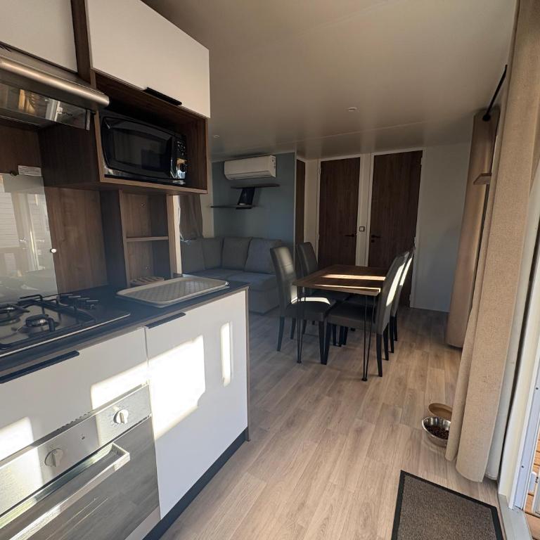 Mobil-home 2ch - Cap Ferret - Terrasse couverte - Chalet 2 Chambres - 9