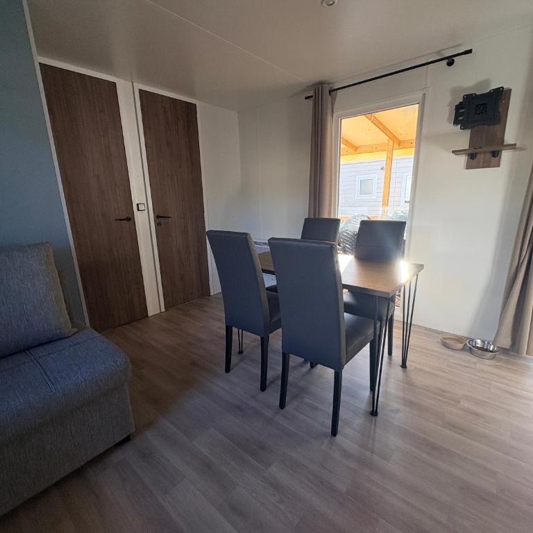 Mobil-home 2ch - Cap Ferret - Terrasse couverte - Chalet 2 Chambres - 12