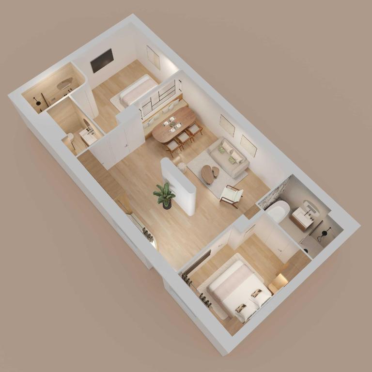 Modern apartment - 2BR 6P - Bonne-Nouvelle - Two-Bedroom Apartment - 44
