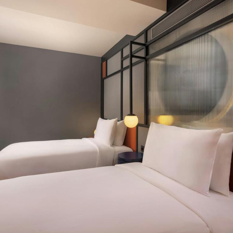 Aloft by Marriott Madrid Gran Via - Habitación Doble Aloft - 2 camas - 2