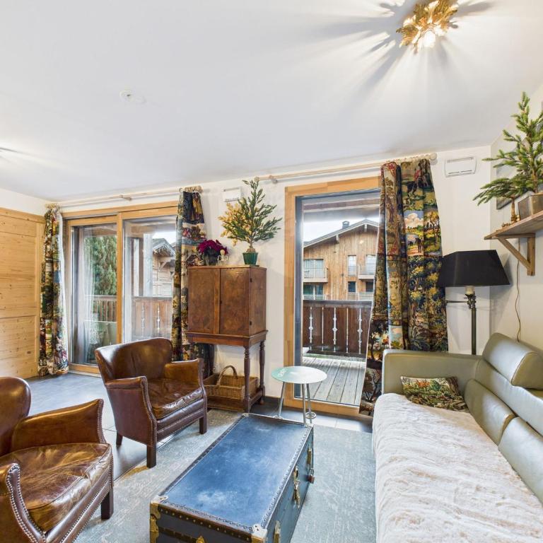 Appartement haut standing au centre des Gets, 5 pers, balcon, wifi, proche commerces - FR-1-623-201 - Appartamento - 3