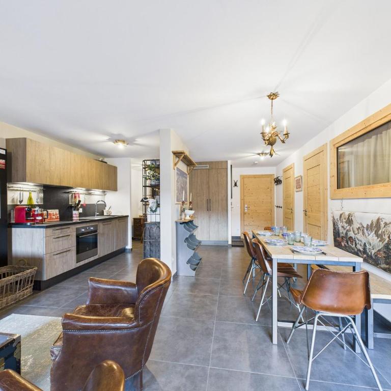 Appartement haut standing au centre des Gets, 5 pers, balcon, wifi, proche commerces - FR-1-623-201 - Appartamento - 4