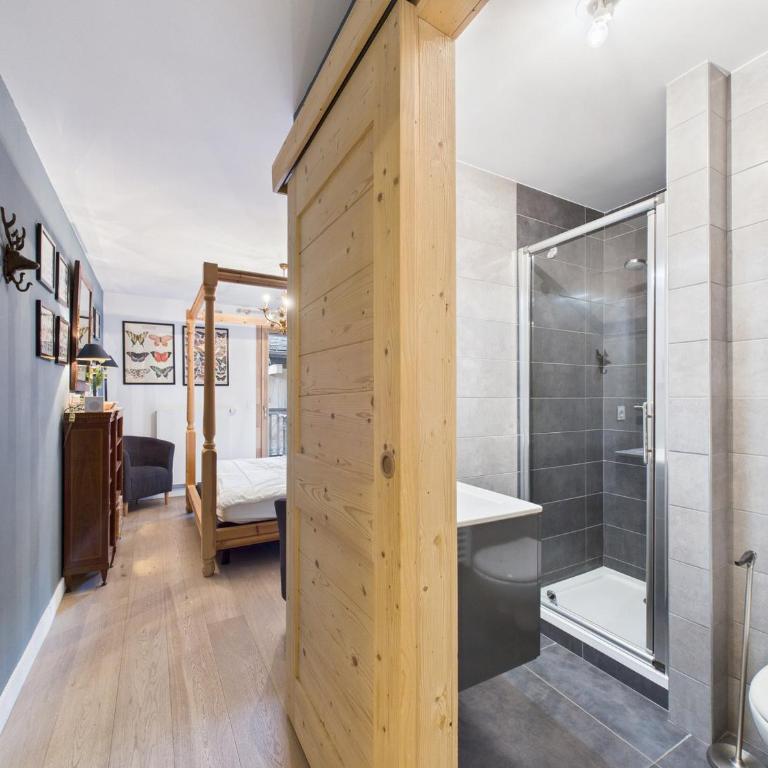 Appartement haut standing au centre des Gets, 5 pers, balcon, wifi, proche commerces - FR-1-623-201 - Appartamento - 11