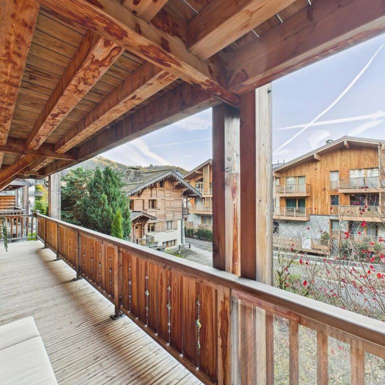 Appartement haut standing au centre des Gets, 5 pers, balcon, wifi, proche commerces - FR-1-623-201 - Appartamento - 13
