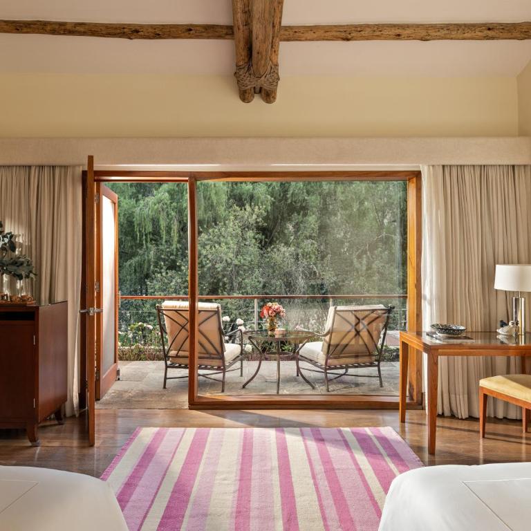 Rio Sagrado, A Belmond Hotel, Sacred Valley - Suite Junior con 2 camas grandes y vistas al jardín - 1