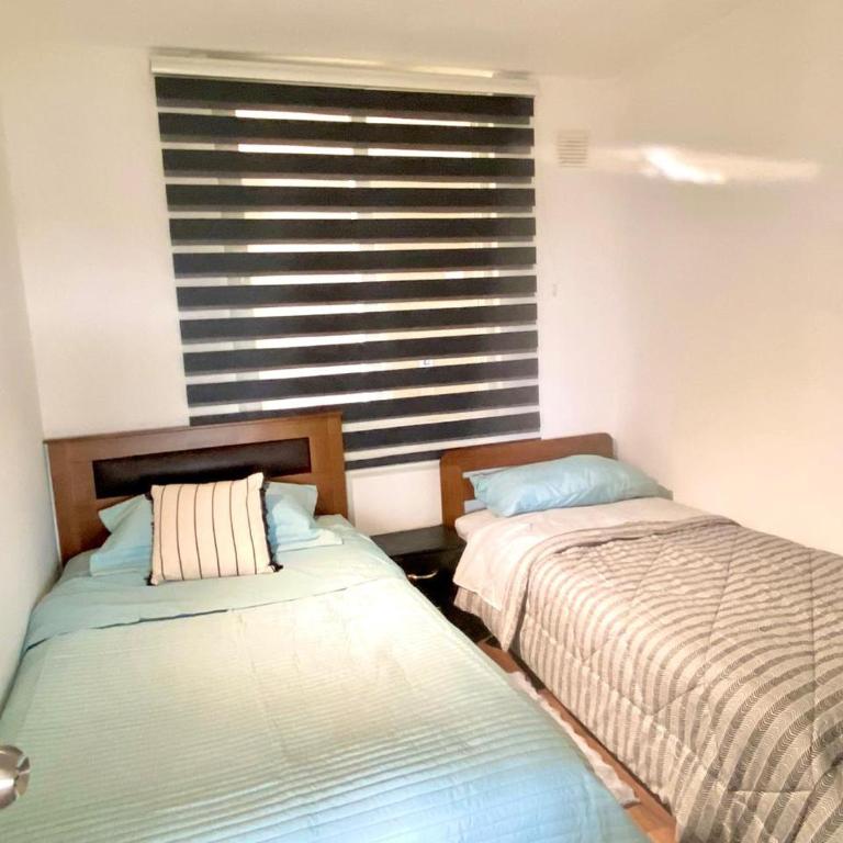 Cómodo departamento con vista al lago y volcanes - Apartamento de 3 dormitorios - 4