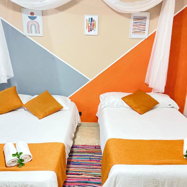 Comparte tu hogar en Medellín - Habitación Doble con baño privado - 2 camas - 2