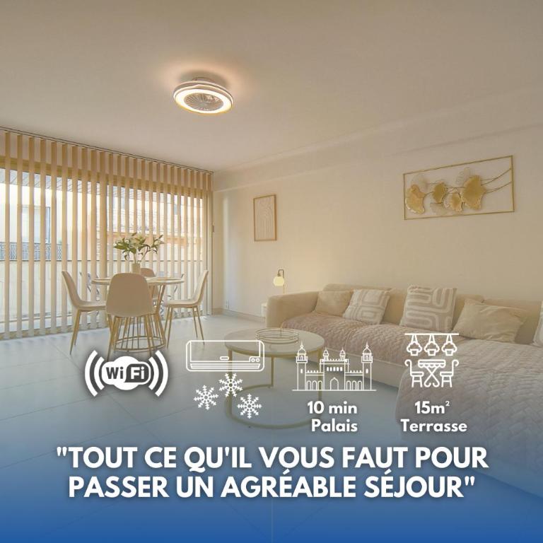 Ruby - Terrace - 10 min Palais - VCA - Appartement 1 Chambre - 1