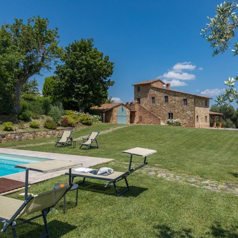 Podere Pisinano- Tuscan villa with swimming pool - Villa - 1