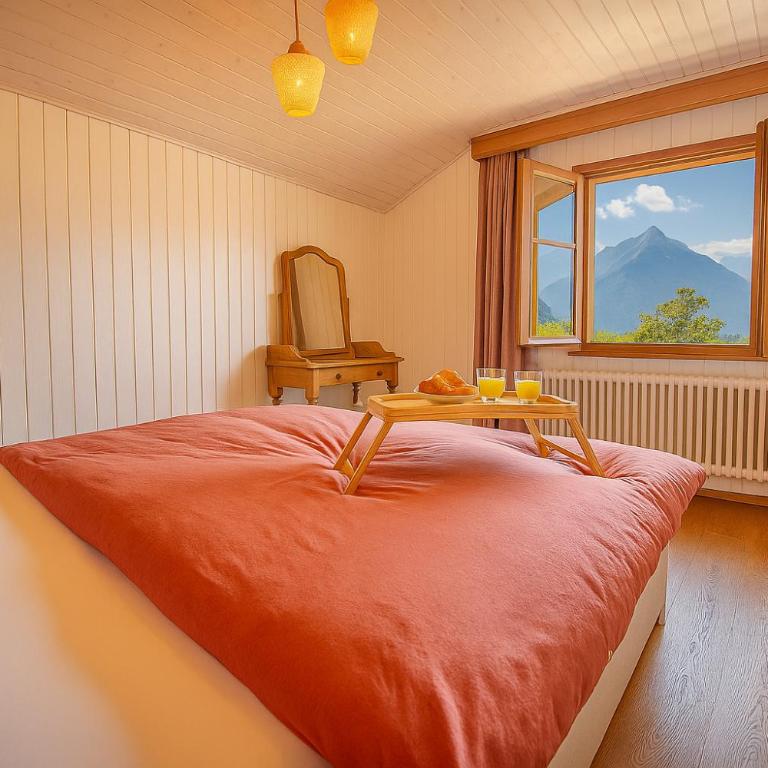 Chalet spa avec terrasses et vue panoramique - Apartment mit 2 Schlafzimmern - 4