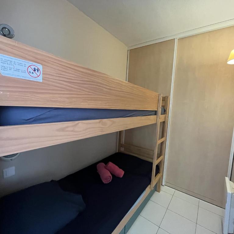 CAP HERMES 312, T2,3, 40m2 clim, parking, piscine - Appartement 2 Chambres avec Terrasse et Vue sur la Mer - 8