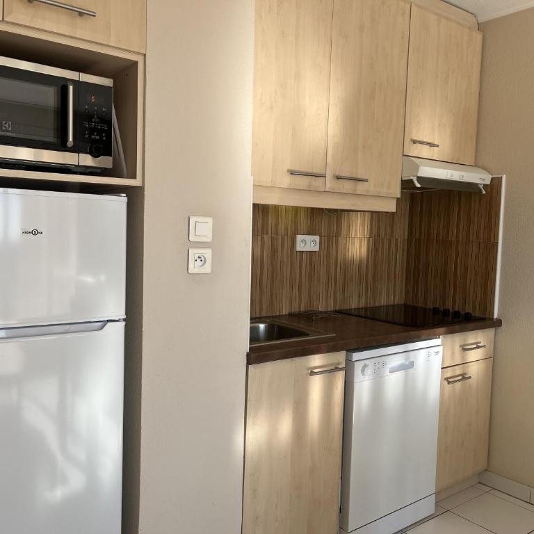 CAP HERMES 312, T2,3, 40m2 clim, parking, piscine - Appartement 2 Chambres avec Terrasse et Vue sur la Mer - 12