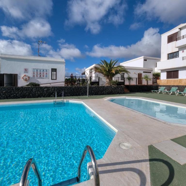 Apartamento Paradise - Pool & Tennis By Lanzarote Vacation Homes - Apartamento de 2 dormitorios con balcón y vistas al mar - 7