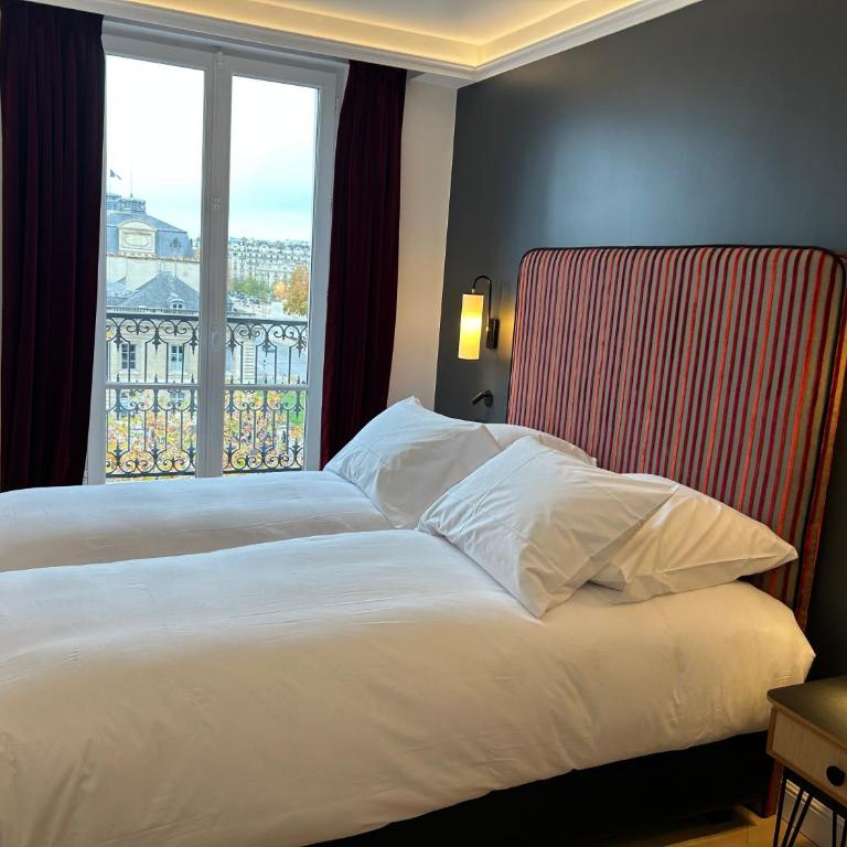Eiffel Yard Hotel - Double or Twin Room - Eiffel Tower Side View with Balcony - 3