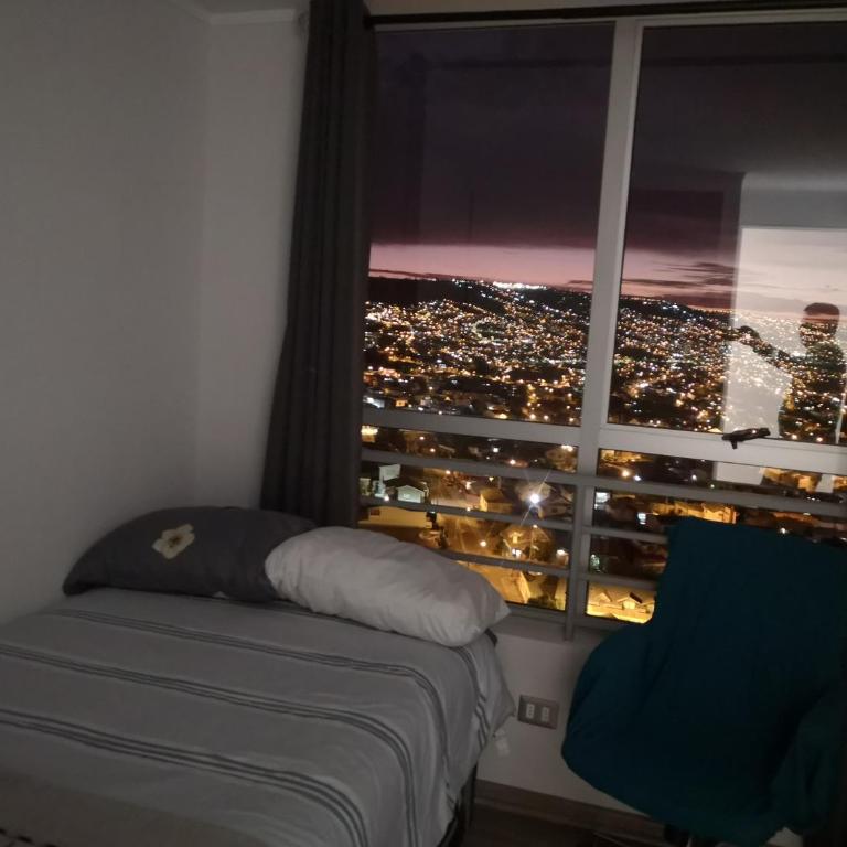 Depto Valparaíso con Vista al Mar y a la Bahía de Valparaíso - Single Room - 8