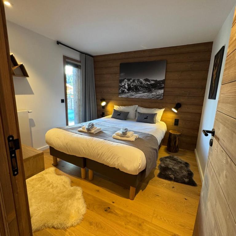 Magnifique 4 pièces de luxe pour 6 personnes - vue exceptionnelle - idéal pour une famille ou des amis - proche des pistes - Méribel Mottaret - Apartment mit 3 Schlafzimmern und Bergblick - 17