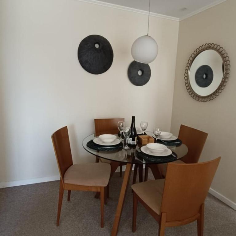 Depto en condo, 2D 1B, aire estacionamiento, full - One-Bedroom Apartment - 3