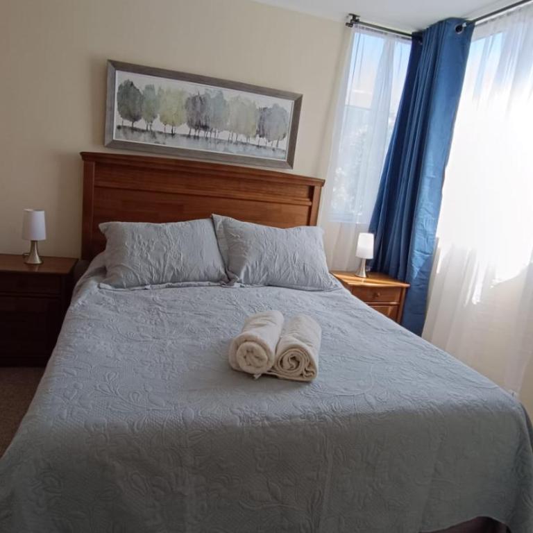 Depto en condo, 2D 1B, aire estacionamiento, full - One-Bedroom Apartment - 6