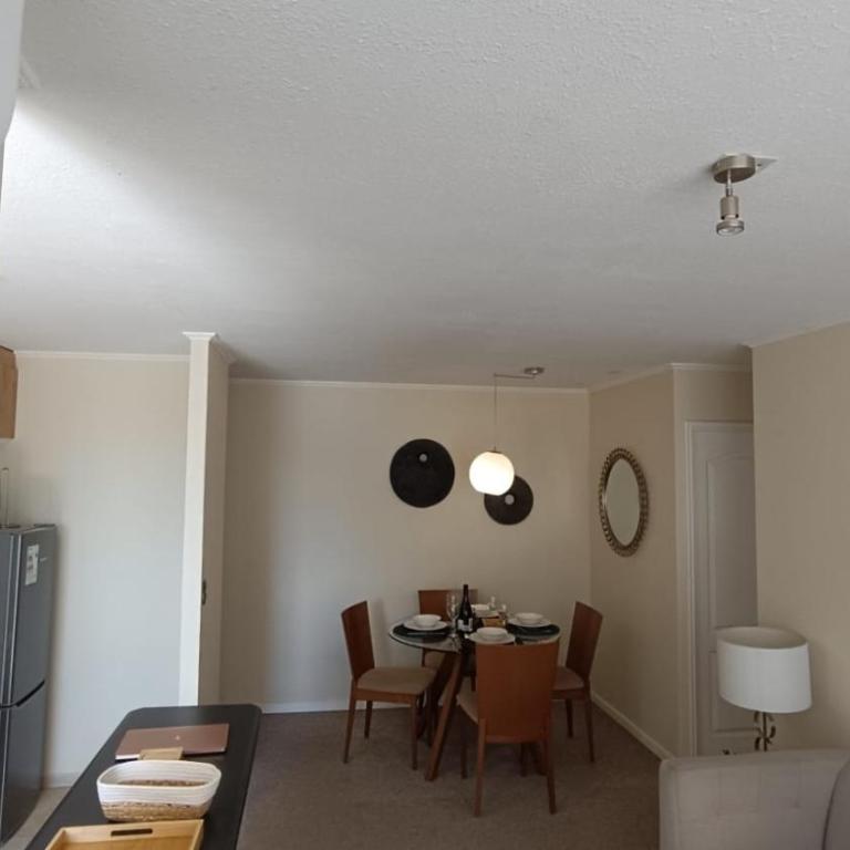 Depto en condo, 2D 1B, aire estacionamiento, full - One-Bedroom Apartment - 11