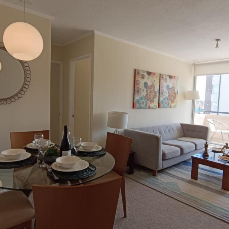 Depto en condo, 2D 1B, aire estacionamiento, full - One-Bedroom Apartment - 1