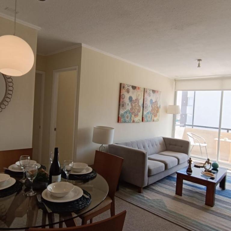 Depto en condo, 2D 1B, aire estacionamiento, full - One-Bedroom Apartment - 13