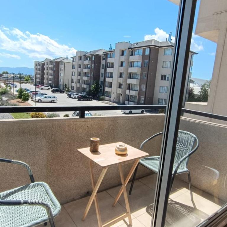 Depto en condo, 2D 1B, aire estacionamiento, full - One-Bedroom Apartment - 14