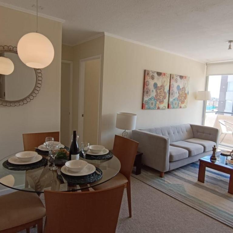 Depto en condo, 2D 1B, aire estacionamiento, full - One-Bedroom Apartment - 15
