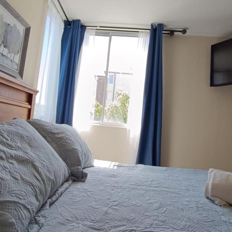 Depto en condo, 2D 1B, aire estacionamiento, full - One-Bedroom Apartment - 19