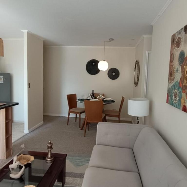 Depto en condo, 2D 1B, aire estacionamiento, full - One-Bedroom Apartment - 20