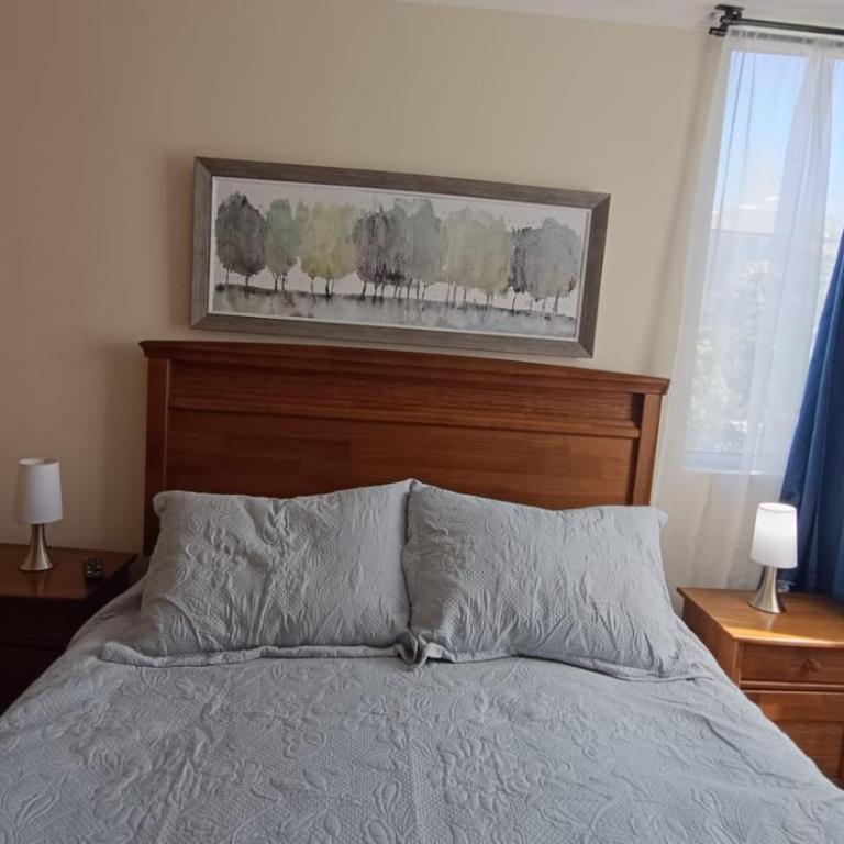 Depto en condo, 2D 1B, aire estacionamiento, full - One-Bedroom Apartment - 23