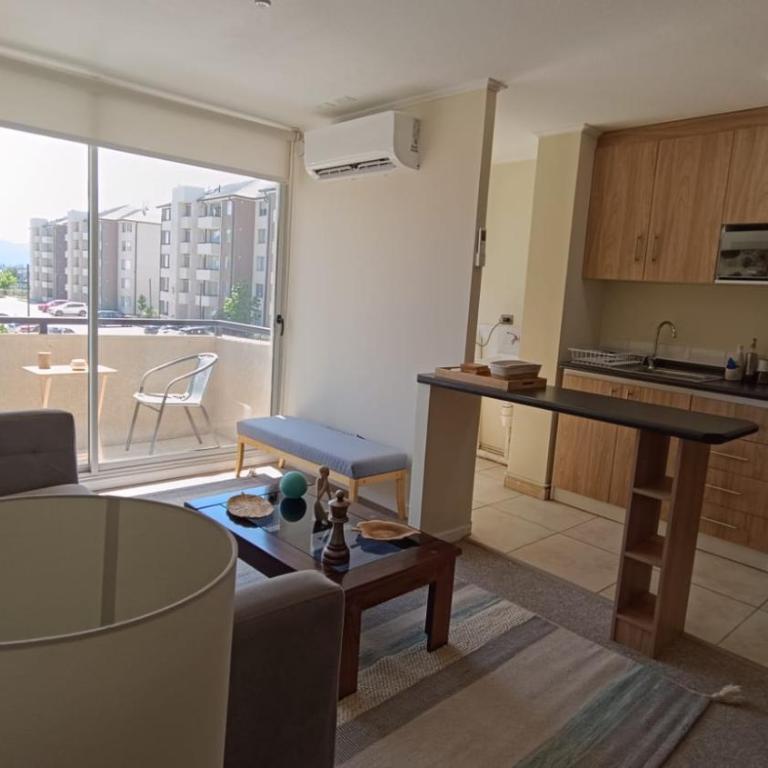 Depto en condo, 2D 1B, aire estacionamiento, full - One-Bedroom Apartment - 29