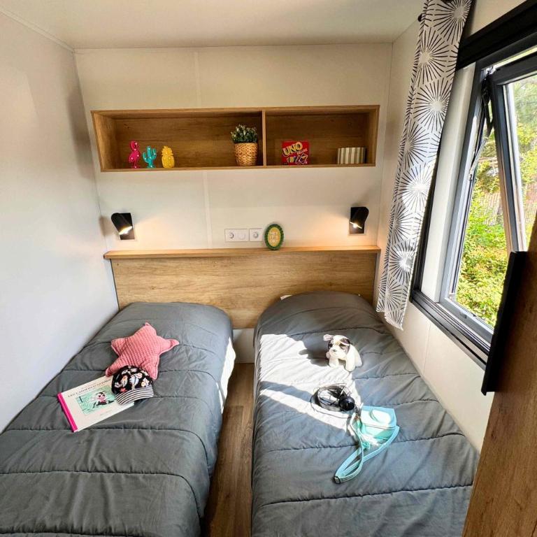 Camping la Presqu'île - Bungalow 3 Chambres - 5