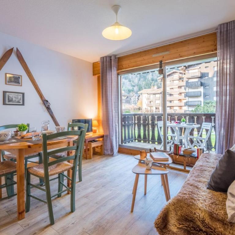 Près des pistes de Chamonix-Mont-Blanc - Balcon - Studio - 1