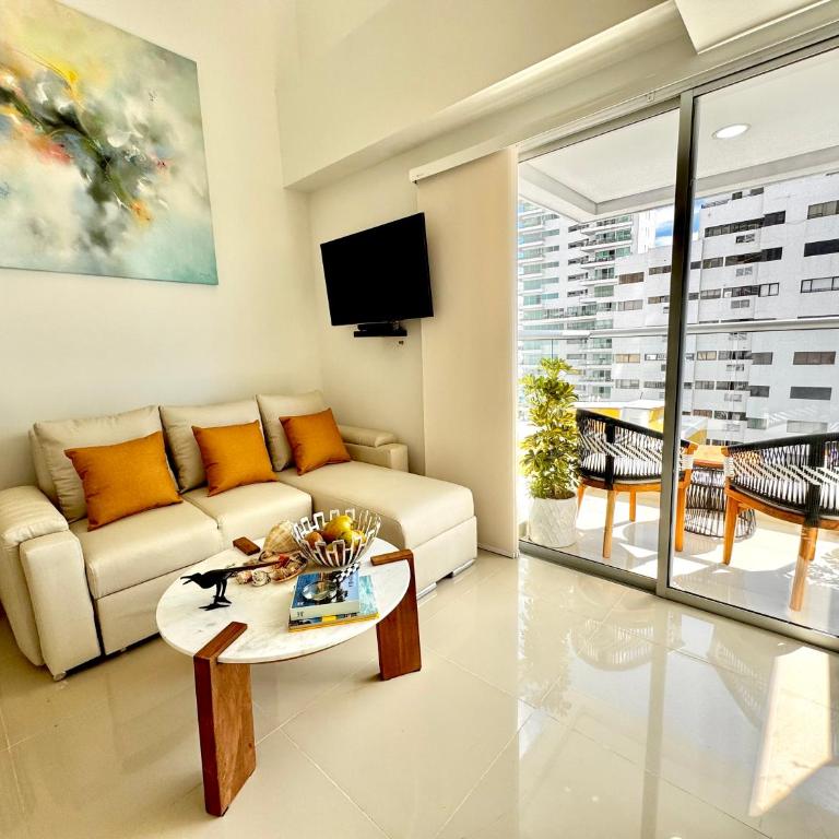 Stunning Bocagrande Beach Apartment - Apartment with Sea View - 9