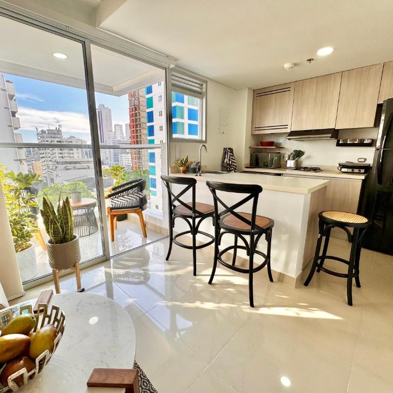 Stunning Bocagrande Beach Apartment - Apartment with Sea View - 14